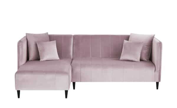 smart Ecksofa  Sara ¦ rosa/pink Polstermöbel > Sofas > Ecksofas - Höffner