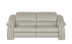 himolla Ledersofa  1501 ¦ grau Polstermöbel > Sofas > 2-Sitzer - Höffner