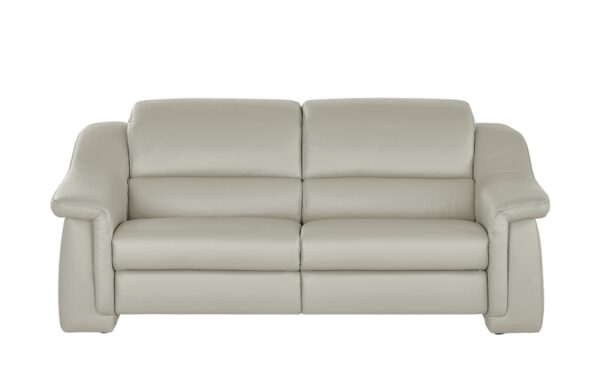 himolla Ledersofa  1501 ¦ grau Polstermöbel > Sofas > 2-Sitzer - Höffner