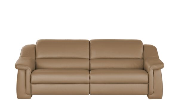 himolla Ledersofa  1501 ¦ beige Polstermöbel > Sofas > 3-Sitzer - Höffner