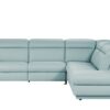 himolla Ecksofa Leder  9707 ¦ blau Polstermöbel ></noscript> Sofas > Ecksofas - Höffner