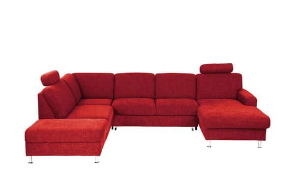 meinSofa Wohnlandschaft  Jana ¦ rot Polstermöbel > Sofas > Schlafsofas - Höffner