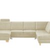 meinSofa Wohnlandschaft   Samu ¦ creme Polstermöbel ></noscript> Sofas > Schlafsofas - Höffner