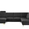 meinSofa Wohnlandschaft   Samu ¦ schwarz Polstermöbel ></noscript> Sofas > Schlafsofas - Höffner