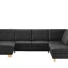 meinSofa Wohnlandschaft   Samu ¦ schwarz Polstermöbel ></noscript> Sofas > Wohnlandschaften - Höffner