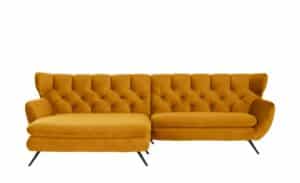 pop Ecksofa  Caldara ¦ gelb Polstermöbel > Sofas > Ecksofas - Höffner