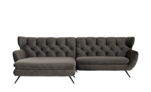 pop Ecksofa  Caldara ¦ grau Polstermöbel > Sofas > Ecksofas - Höffner