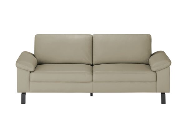 Max Schelling Ledersofa  Maximum ¦ grau Polstermöbel > Sofas > 2-Sitzer - Höffner