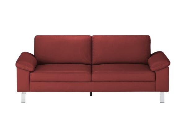 Max Schelling Ledersofa  Maximum ¦ rot Polstermöbel > Sofas > 2-Sitzer - Höffner