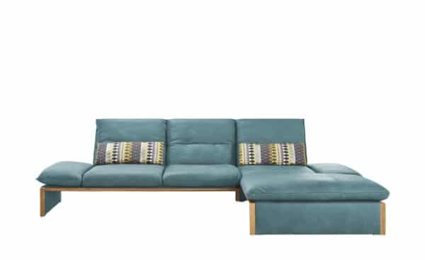 KOINOR Leder-Ecksofa  Humfrey ¦ türkis/petrol Polstermöbel > Sofas > Ecksofas - Höffner