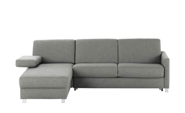 Ecksofa  München ¦ grau Polstermöbel > Sofas > Ecksofas - Höffner