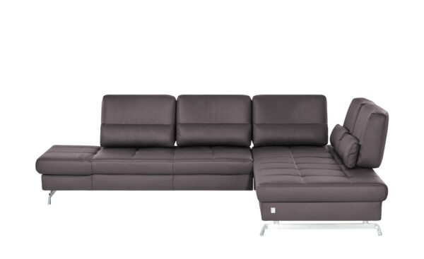 JOOP! Ecksofa Leder  Loft 8108 ¦ lila/violett Polstermöbel > Sofas > Ecksofas - Höffner