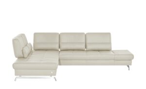 JOOP! Ecksofa Leder  Loft 8108 ¦ creme Polstermöbel > Sofas > Ecksofas - Höffner