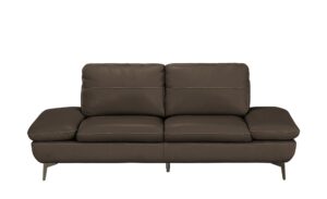 Wohnwert Ledersofa  Amarena ¦ braun Polstermöbel > Sofas > 2-Sitzer - Höffner