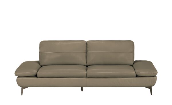 Wohnwert Ledersofa  Amarena ¦ braun Polstermöbel > Sofas > 3-Sitzer - Höffner