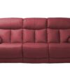Wohnwert Ledersofa  Ambra ¦ rot Polstermöbel ></noscript> Sofas > 3-Sitzer - Höffner