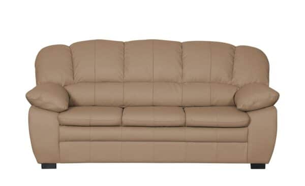 uno Ledersofa  Casino ¦ braun Polstermöbel > Sofas > 3-Sitzer - Höffner
