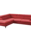 uno Ecksofa  David ¦ rot Polstermöbel ></noscript> Sofas > Ecksofas - Höffner