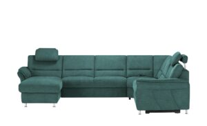 meinSofa Wohnlandschaft  Donald ¦ türkis/petrol Polstermöbel > Sofas > Wohnlandschaften - Höffner