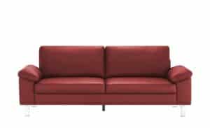 Einzelsofa  Bena ¦ rot Polstermöbel > Sofas > 3-Sitzer - Höffner