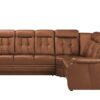 Polstermöbel Oelsa Komfort-Ecksofa aus Leder  Andorra ¦ orange Polstermöbel ></noscript> Sofas > Ecksofas - Höffner