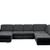 Lounge Collection Wohnlandschaft Flachgewebe  Affair ¦ schwarz Polstermöbel ></noscript> Sofas > Schlafsofas - Höffner