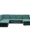Lounge Collection Wohnlandschaft Flachgewebe  Affair ¦ türkis/petrol Polstermöbel ></noscript> Sofas > Schlafsofas - Höffner