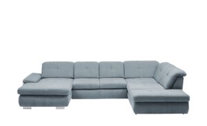 Lounge Collection Wohnlandschaft Flachgewebe  Affair ¦ blau Polstermöbel > Sofas > Wohnlandschaften - Höffner