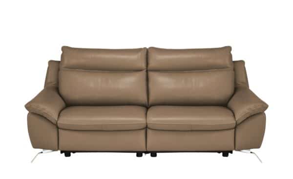 Natuzzi Editions Sofa  Orlando ¦ braun Polstermöbel > Sofas > 3-Sitzer - Höffner