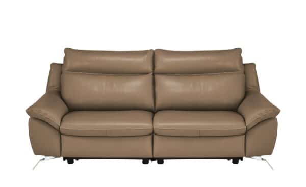 Natuzzi Editions Sofa  Orlando ¦ braun Polstermöbel > Sofas > 3-Sitzer - Höffner