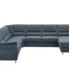 meinSofa Wohnlandschaft mit Boxspringpolsterung  Donald ¦ blau Polstermöbel ></noscript> Sofas > Wohnlandschaften - Höffner