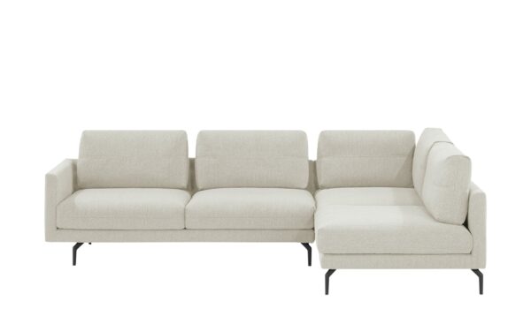 hülsta Sofa Ecksofa  HS 414 ¦ creme Polstermöbel > Sofas > Ecksofas - Höffner