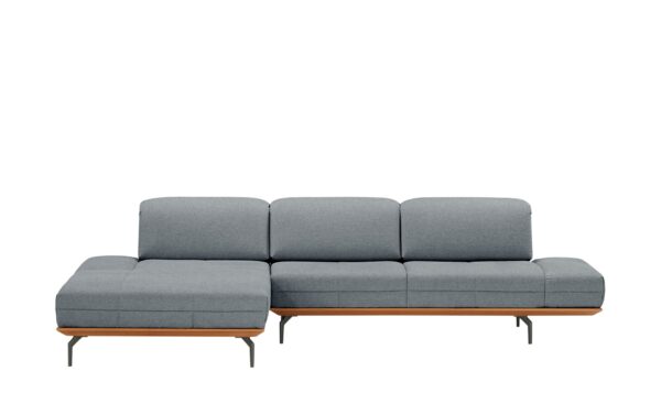 hülsta Sofa Ecksofa  HS 420 ¦ grau Polstermöbel > Sofas > Ecksofas - Höffner