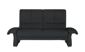 himolla Ledersofa  6001 ¦ schwarz Polstermöbel > Sofas > 2-Sitzer - Höffner