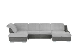 Lounge Collection Wohnlandschaft  Davinci ¦ grau Polstermöbel > Sofas > Schlafsofas - Höffner