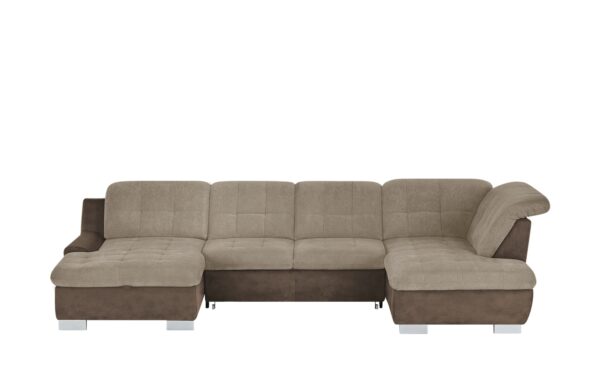 Lounge Collection Wohnlandschaft  Davinci ¦ braun Polstermöbel > Sofas > Schlafsofas - Höffner