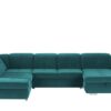 Lounge Collection Wohnlandschaft Mikrofaser  Affair ¦ türkis/petrol Polstermöbel ></noscript> Sofas > Schlafsofas - Höffner