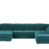 Lounge Collection Wohnlandschaft Mikrofaser  Affair ¦ türkis/petrol Polstermöbel ></noscript> Sofas > Wohnlandschaften - Höffner