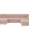 Lounge Collection Wohnlandschaft Mikrofaser  Affair ¦ rosa/pink Polstermöbel ></noscript> Sofas > Schlafsofas - Höffner