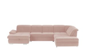 Lounge Collection Wohnlandschaft Mikrofaser  Affair ¦ rosa/pink Polstermöbel > Sofas > Schlafsofas - Höffner