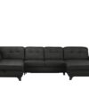 Lounge Collection Wohnlandschaft Leder  Jona ¦ schwarz Polstermöbel ></noscript> Sofas > Schlafsofas - Höffner