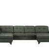 Lounge Collection Wohnlandschaft Leder  Jona ¦ grün Polstermöbel ></noscript> Sofas > Wohnlandschaften - Höffner