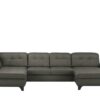 Lounge Collection Wohnlandschaft Leder  Jona ¦ grau Polstermöbel ></noscript> Sofas > Wohnlandschaften - Höffner