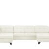 Lounge Collection Wohnlandschaft Leder  Jona ¦ weiß Polstermöbel ></noscript> Sofas > Wohnlandschaften - Höffner