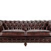 uno Sofa  Chesterfield ¦ braun Polstermöbel ></noscript> Sofas > 3-Sitzer - Höffner