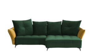 Ecksofa  Crease ¦ grün Polstermöbel > Sofas > Ecksofas - Höffner