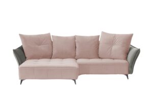 Ecksofa  Crease ¦ rosa/pink Polstermöbel > Sofas > Ecksofas - Höffner