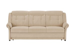 Polstermöbel Oelsa Einzelsofa  Andorra ¦ beige Polstermöbel > Sofas > 3-Sitzer - Höffner