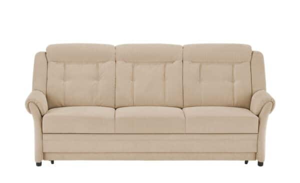 Polstermöbel Oelsa Einzelsofa  Andorra ¦ beige Polstermöbel > Sofas > 3-Sitzer - Höffner