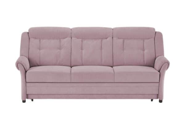 Polstermöbel Oelsa Einzelsofa  Andorra ¦ rosa/pink Polstermöbel > Sofas > 3-Sitzer - Höffner